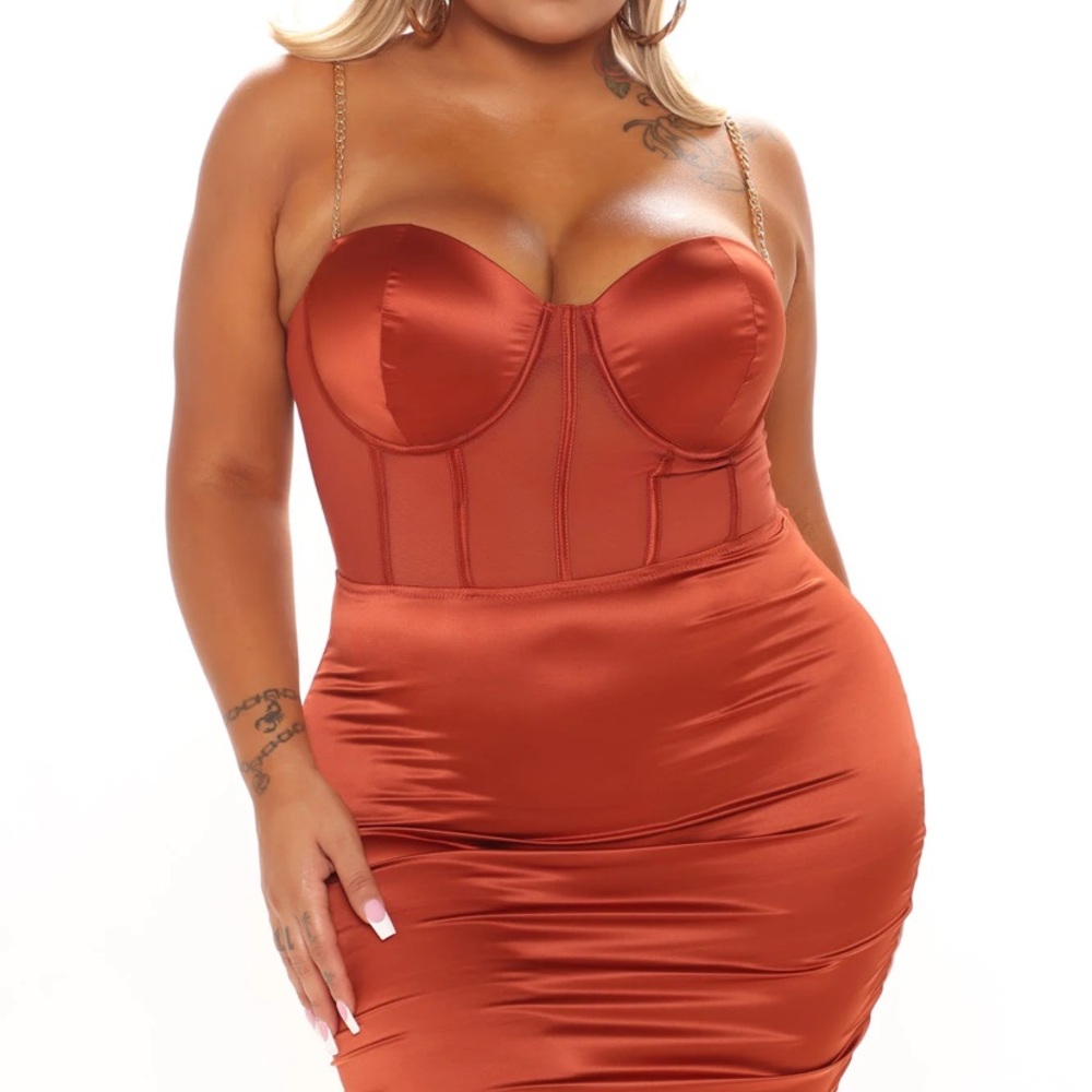Sexy in Satin Fashion Nova mini Dress